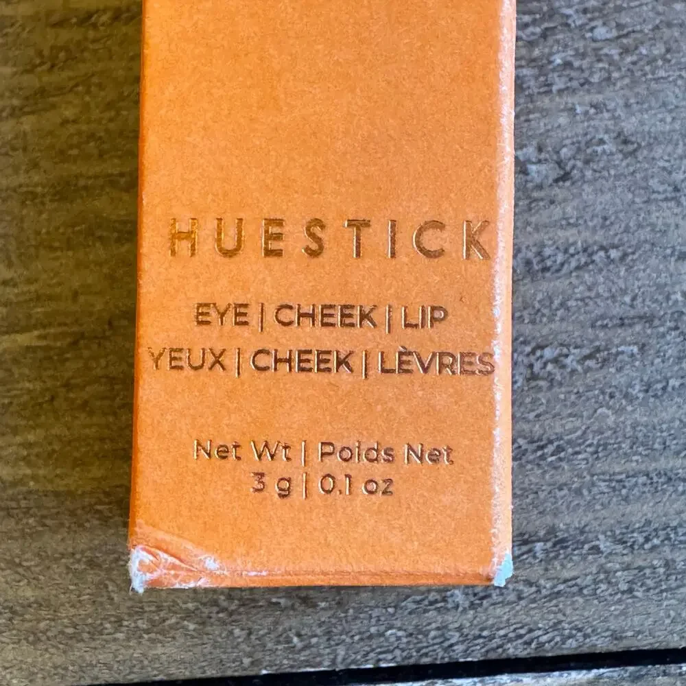 Live Tinted HUESTICK Balance Eye /Cheek / Lip Creme Color Stick NIB Earthy Coral